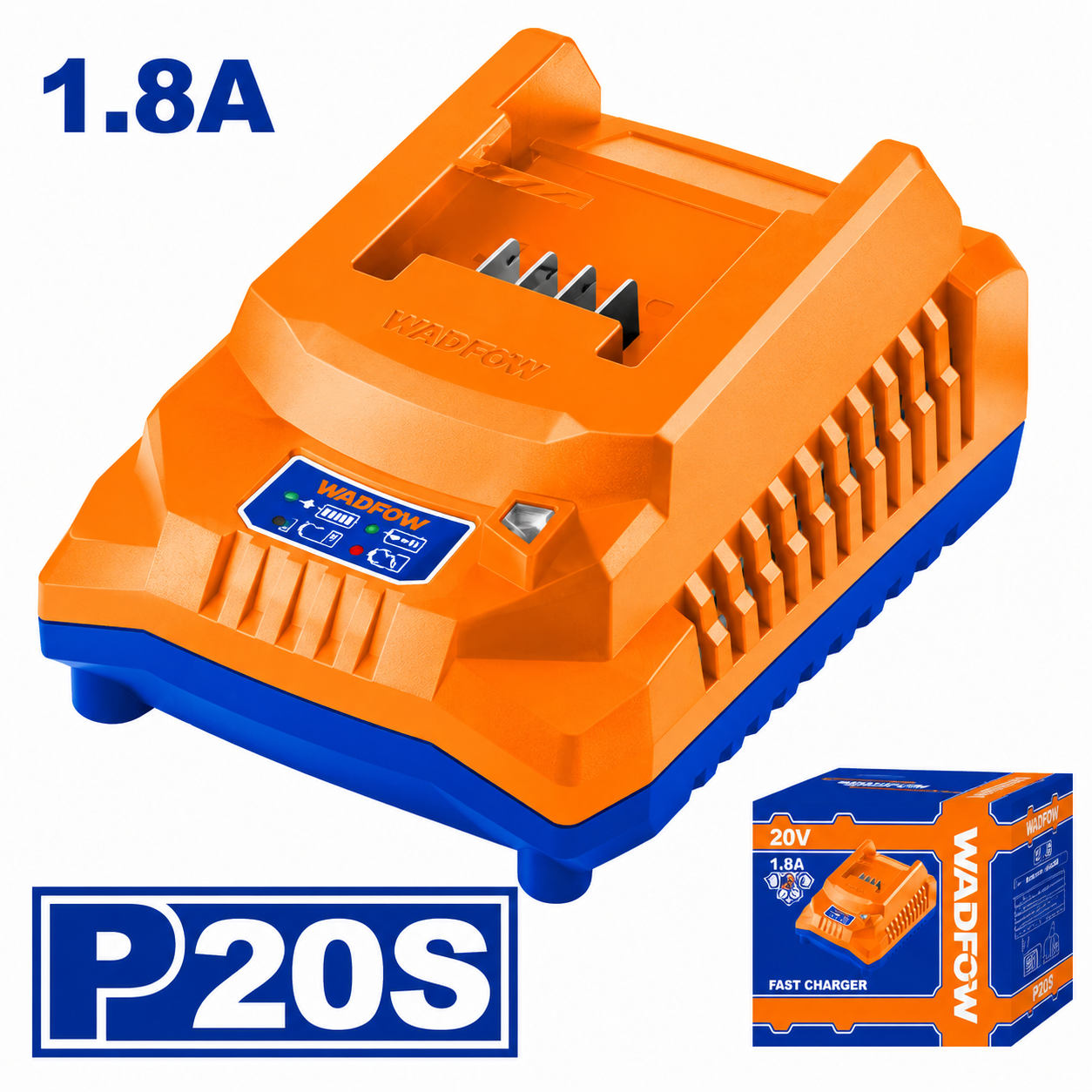 Chargeur de batterie P20S WADFOW – Boncoin Tools Maroc