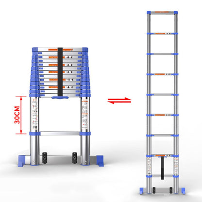 Échelle télescopique en aluminium 2.4m WADFOW – Boncoin Tools Maroc