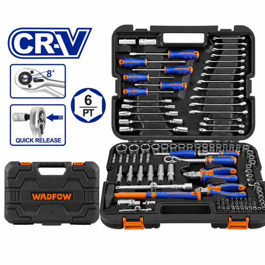 Coffret d’Outils Professionnel 109 Pièces WADFOW – Boncoin Tools Maroc
