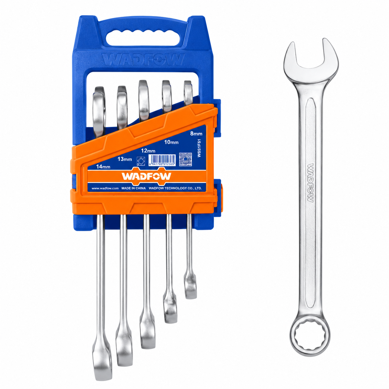 Jeu de 5 Clés Mixtes – 8 à 14 mm WADFOW – Boncoin Tools Maroc