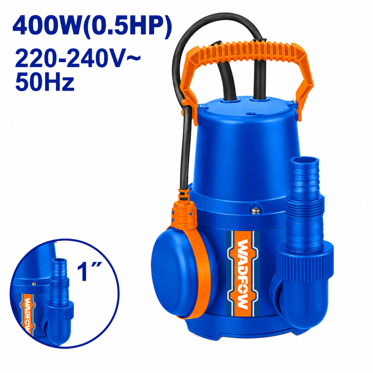 Pompe Immergée pour Eau Claire 400W WADFOW – Boncoin Tools Maroc