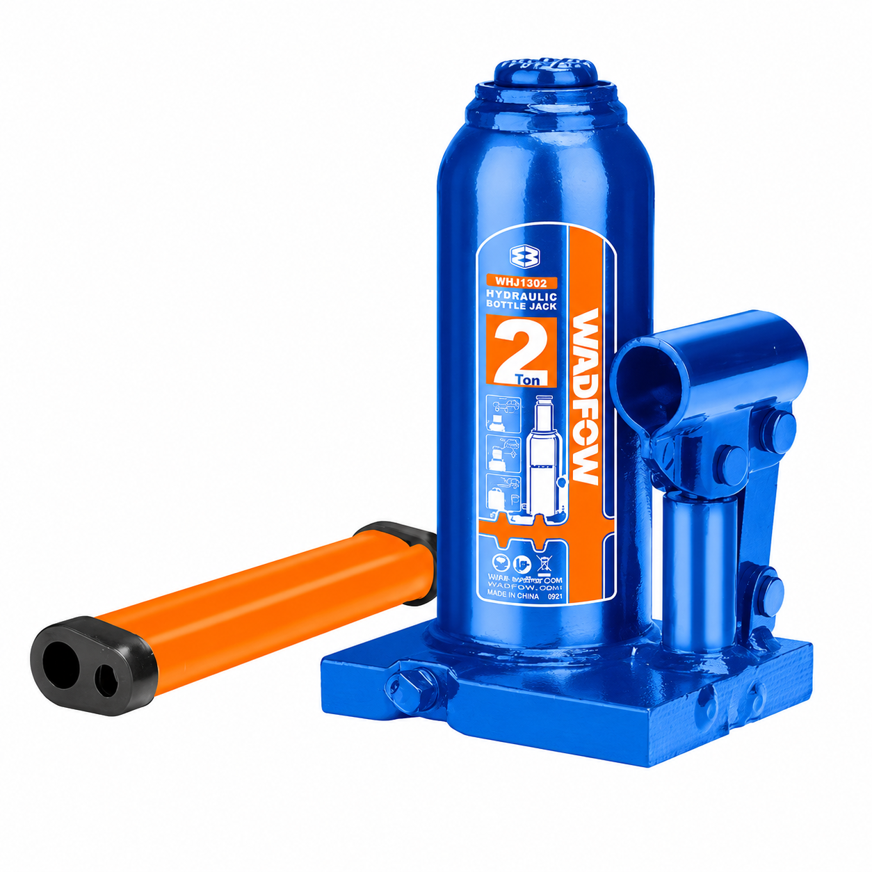 Cric Bouteille Hydraulique 2 Tonnes WADFOW – Boncoin Tools Maroc
