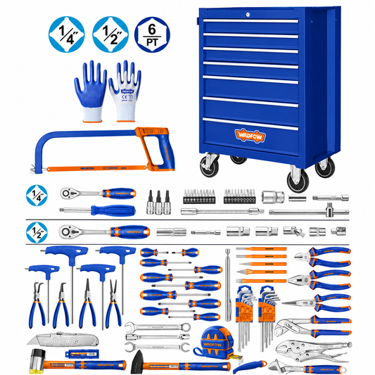 SERVANTE 7 TIROIRS 211 PCS WADFOW – Boncoin Tools Maroc