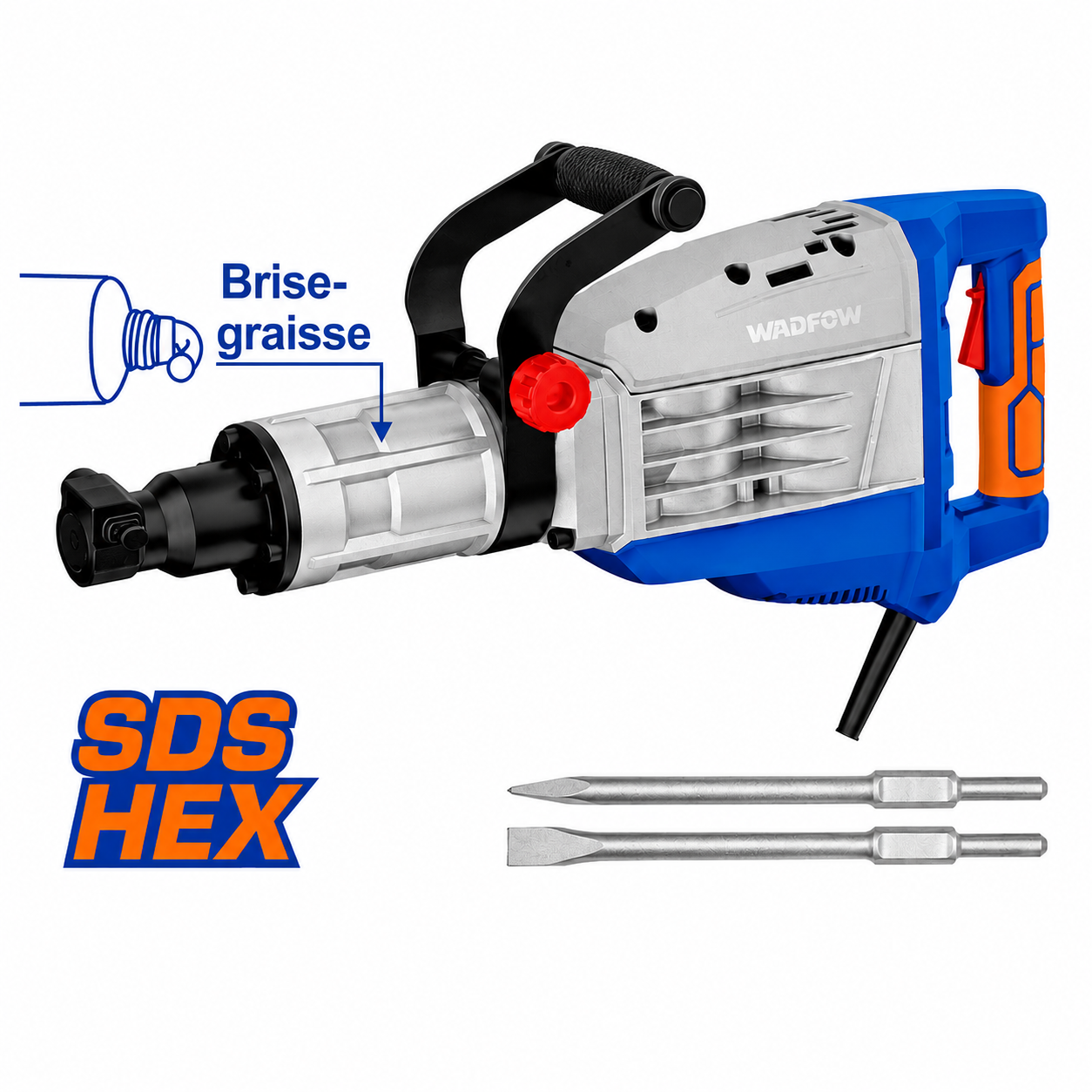 PIQUEUR 18KG 1950W+ 2B 1950W WADFOW – Boncoin Tools Maroc
