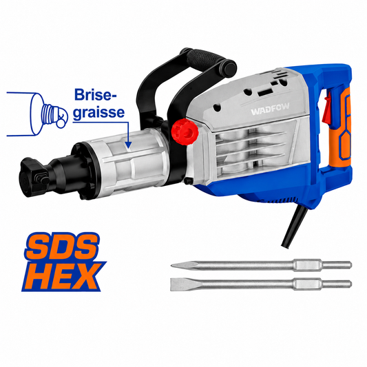 PIQUEUR 18KG 1950W+ 2B 1950W WADFOW – Boncoin Tools Maroc