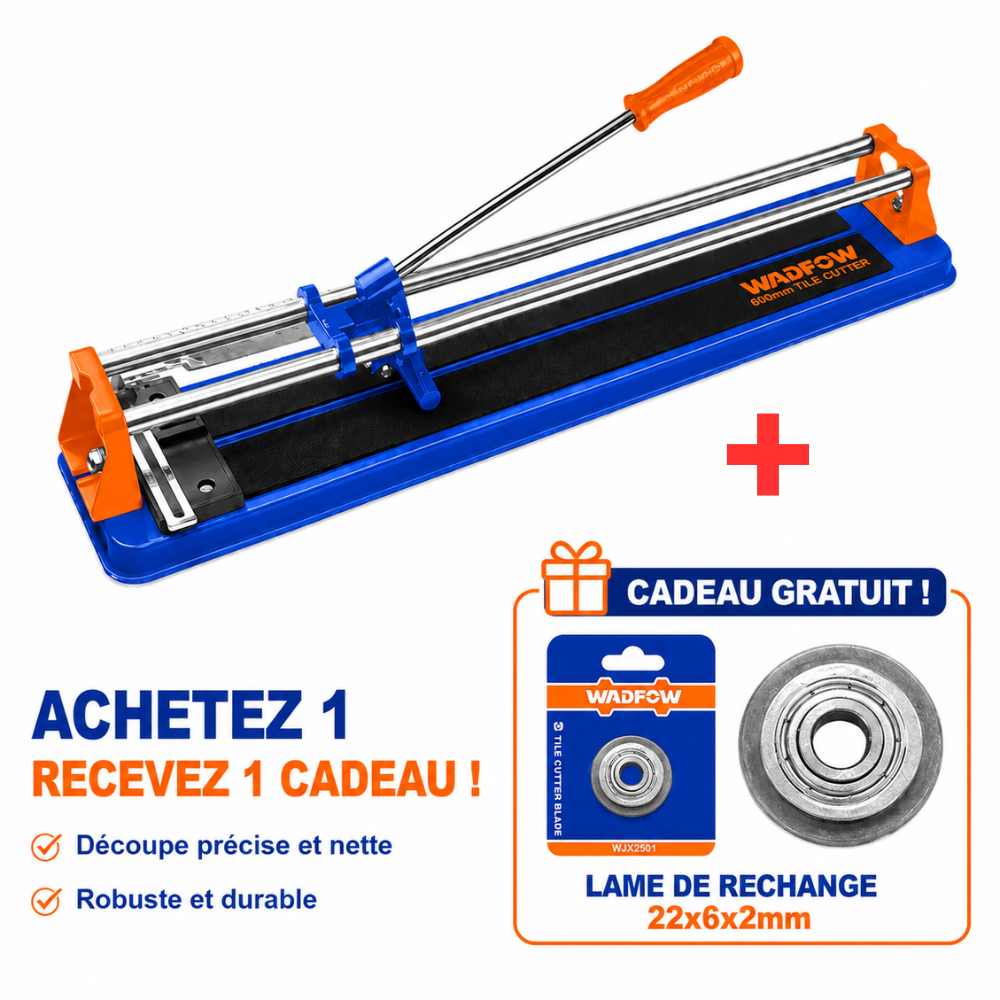Coupe-Carrelage Manuel 600 mm + CADEAU WADFOW – Boncoin Tools Maroc