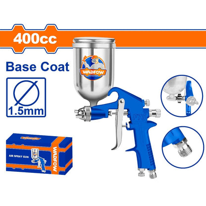 Gravity Type Air Spray Gun 400cc Car Paint Base Coat for Air Compressor
