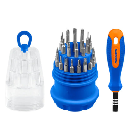 Jeu de Tournevis de Précision 31-en-1 WADFOW – Boncoin Tools Maroc